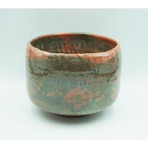 茶道具 茶碗 茶碗 赤楽 玉の絵写 楽入窯 桐箱 : 新古茶道具 さかい