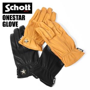 Schott N.Y.C（ショット） Schott 手袋 メンズ WINTER ZIP GLOVE
