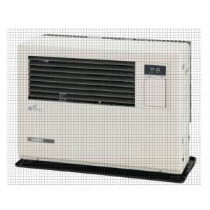 サンポット 長府製作所 FF式温風石油ストーブ/FF-5000BF E 薄型排気筒
