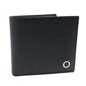 BVLGARI（ブルガリ） 二つ折り財布 バイカラーウォレット ブラック