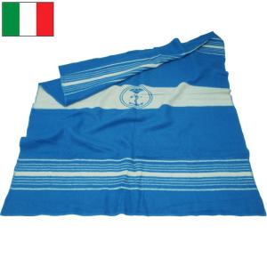 フランス軍 ウールブランケット 【サックスブルー】 USED EE290UN