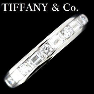 TIFFANY&Co.（ティファニー） ダイヤモンド Vバンドリング 7PD Pt950