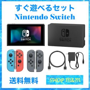Nintendo Switch すぐに遊べるセット 純正アダプタ・ドック付き