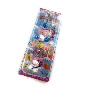 ご当地キティ 北海道限定 農産アスパラキティ ビーズストラップ