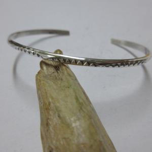 シルバー バングル レディース トライアングル インディアンジュエリー