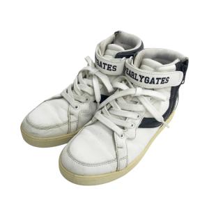 PEARLY GATES（パーリーゲイツ） シューズ 「PEARLY GATES」ロゴ×花柄