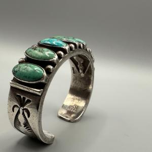 □インディアンジュエリー（ナバホ族）BRUCE MORGANE：ブルース