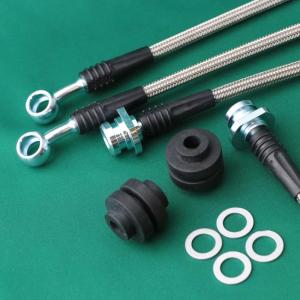 JB64ジムニー専用「RUNMAX メッシュロングブレーキホース」2〜3