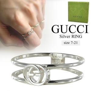 GUCCI（グッチ） 指輪 メンズ 正規品 シルバー リング GG＆ビー 蜂