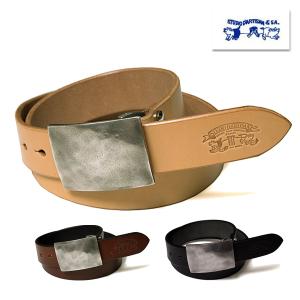 UES（ウエス） ベルト 84-SB スクエアバックル レザーベルト