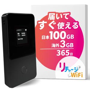 リチャージWiFi 【リチャージWiFi専用】100ギガ_30日 リチャージカード