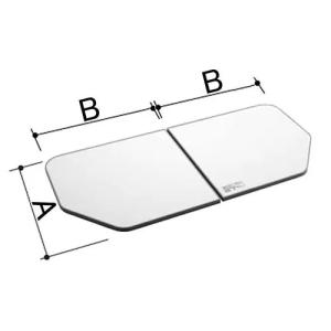 LIXIL（リクシル） 風呂ふた 薄型保温組ふた 浴槽サイズ 80×160cm用