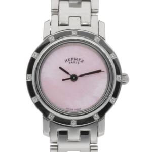 状態良好 HERMES エルメス クリッパー コマ×2 11mm 12mm レディース