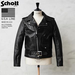 Schott N.Y.C（ショット） Schott USA LINE 641HH ホースハイド