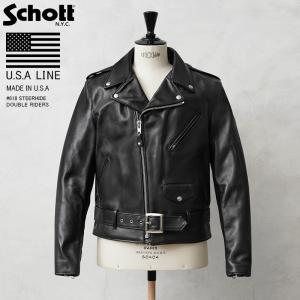 Schott N.Y.C（ショット） Schott USA LINE 641HH ホースハイド