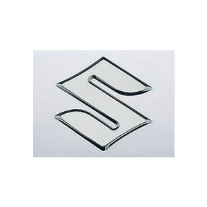 スズキ（SUZUKI） 純正 エンブレム [Sマーク] 鏡面 / 軟質樹脂製 3D