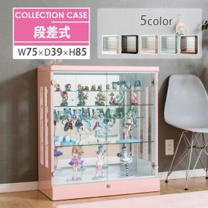 業務用 ガラスケース ショーケース 幅75cm/高さ43.7cm コレクション