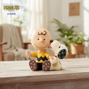 SNOOPY（スヌーピー） 陶器製 貯金箱 セラミック 立体 コインバンク