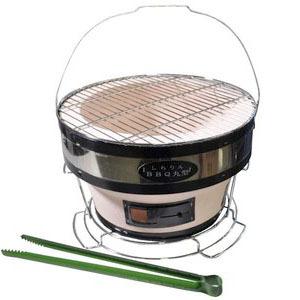 キンカ 木炭コンロ大型 C-9 七輪 シチリン 丸 BBQ : スマートレジャー