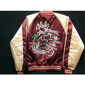 スカジャン 風神雷神 日本製本格刺繍のスカジャン : takafuku1915