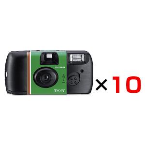 写ルンです 27枚撮り 3個 ＆ L判写真40枚収納アルバム 1冊 セット 富士