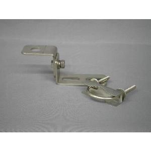 ステンレスパイプ製 アンテナ基台 トラックハイルーフ用 90度 （代引き