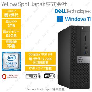 OptiPlex 【中古PC】DELL OPTIPLEX 7060 SFF デスクトップパソコン i5