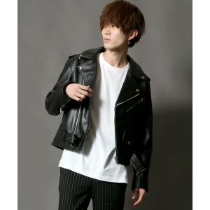 VANQUISH（ヴァンキッシュ） 革ジャン ライダース カウレザー ダブル