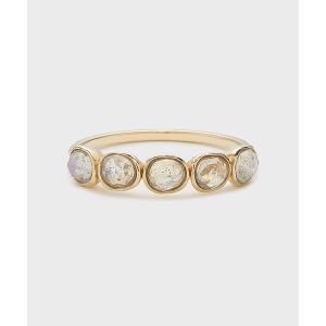 agete（アガット） 指輪 リング K5オパール／ダイヤモンドリング