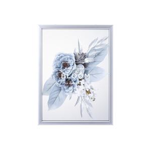 Francfranc（フランフラン） ポスター ホワイト ボタニカル アート