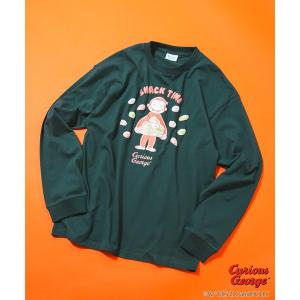 LB/S tシャツ 「CURIOUS GEORGE/おさるのジョージ」 オリジナル