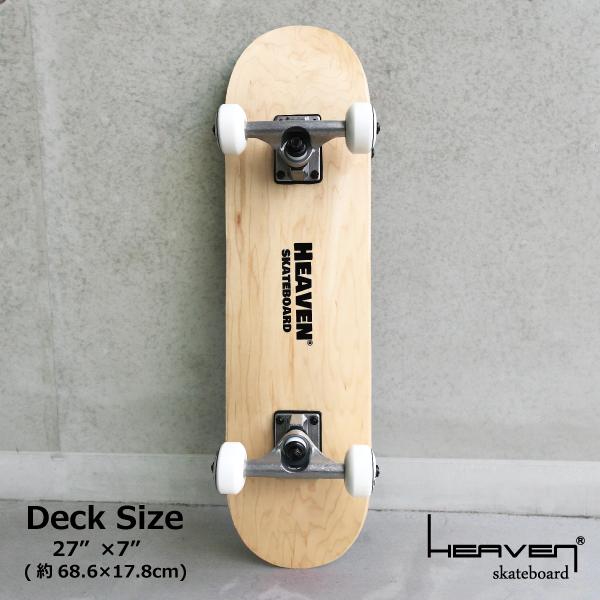 スケートボード 27×7インチ HEAVEN JUNIOR SKATE BOARD VITAMIN 約68.6