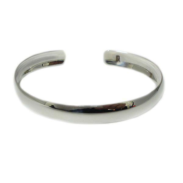 スターリング シルバー925 バングル ブレスレット シルバー