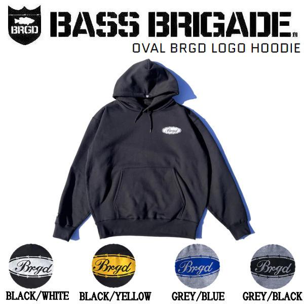 バスブリゲード BASS BRIGADE OVAL BRGD LOGO HOODIE メンズ パーカー
