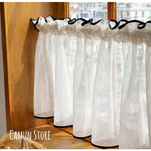 あこカフェカーテン4枚 あこカフェカーテン4枚 あこカフェカーテン4枚