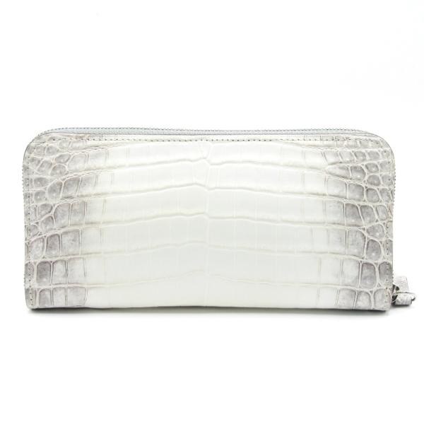 美品 SENNYU 新進工房 長財布 ヒマラヤクロコ クロコダイル バタール