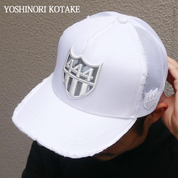 未開封】YOSHINORI KOTAKE 鹿島アントラーズロゴ入り キャップ白 未