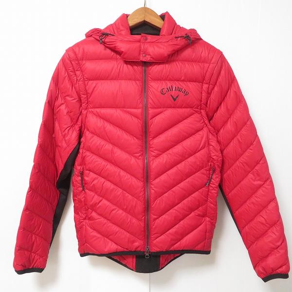 wnc キャロウェイ Callaway Golf ダウンジャケット ダウンベスト M 赤