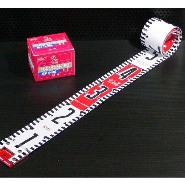 ヤマヨ測定機 R6B30 リボンロッド 両サイド60-E2 60mm巾×30m : プロの