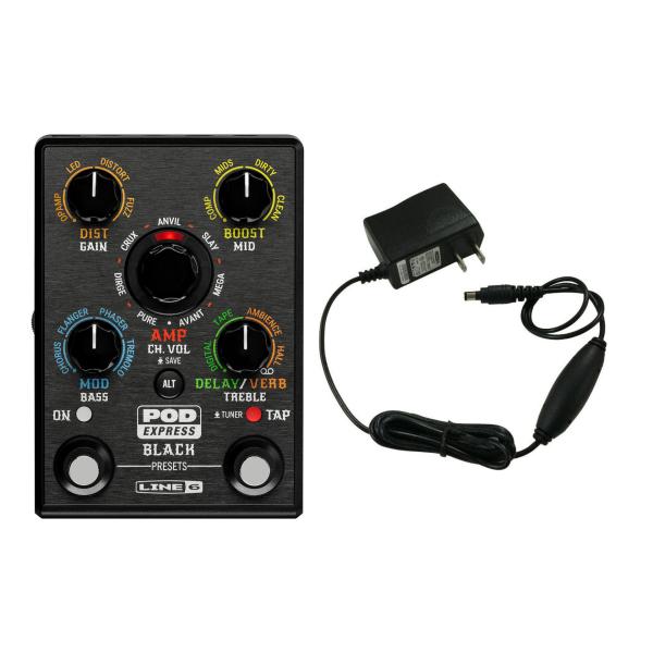 Line6 LINE6 POD Express Black + DC-1G ギター用 アンプ/エフェクト