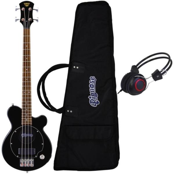 Pignose PGB-200 BK+ヘッドホン アンプ内蔵ベース : さくら山楽器