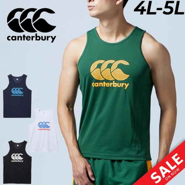 カンタベリー タンクトップ メンズ 4L 5L 大きいサイズ canterbury