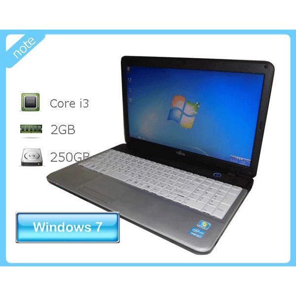 LIFEBOOK A Windows7 Pro 32bit 富士通 A531/DX (FMVXNBKK2Z) Core i3