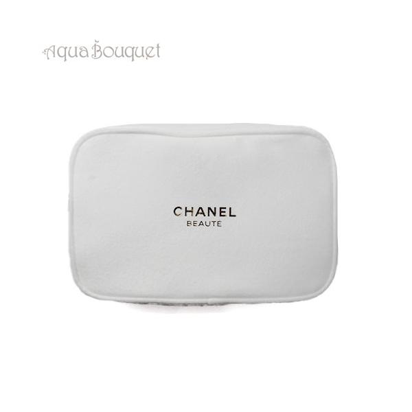 CHANEL（シャネル） ノベルティ ポーチ ホワイト ポーチ CHANEL BEAUTE