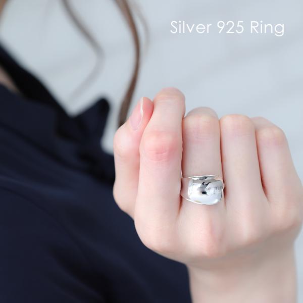 ansil（アンシル） シルバー925 リング レディース 指輪 ワイド 太め