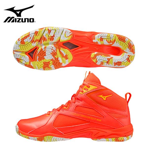 MIZUNO（ミズノ） 爆買 ウエーブダイバースLG4 Ltd オレンジ×イエロー