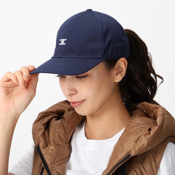 CELINE（セリーヌ） キャップ ベースボール トリオンフ ギャバジン