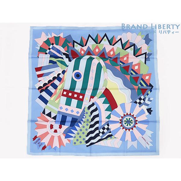 HERMES（エルメス） 新品同様 カレ90 Cheval de Fete シュヴァル ドゥ