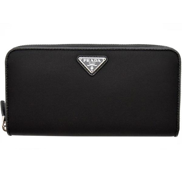 PRADA（プラダ） プラダ財布 ラウンドファスナー長財布 メンズ ユニ