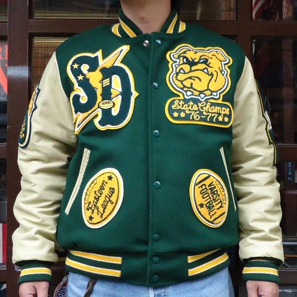 スタジャン バディ 別注 TM ATHLETICS BUDDY アワードジャケット SAN